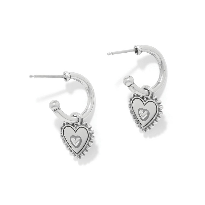 Pretty Tough Amour Heart Post Drop Earrings