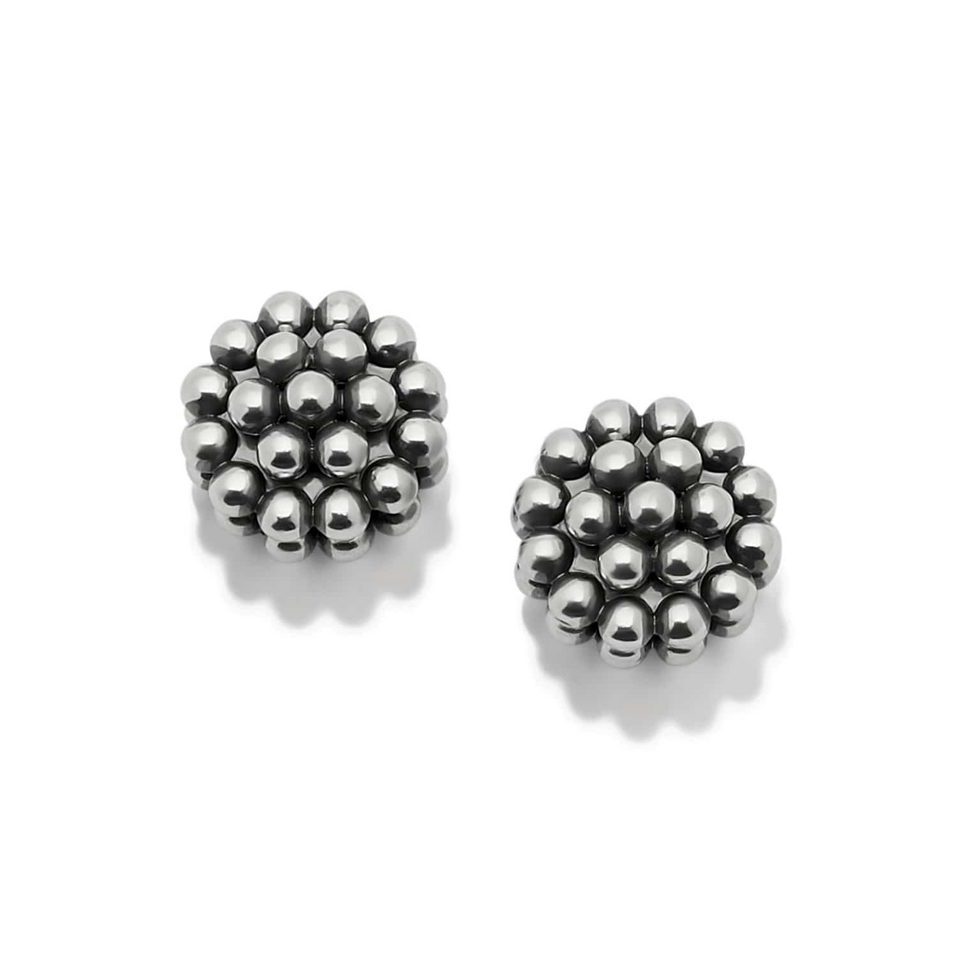 Pretty Tough Blossom Post Earrings - Silver
