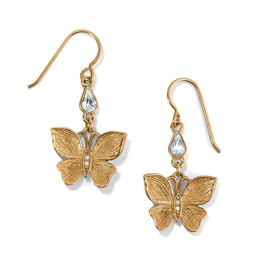 Everbloom Flutter French Wire Earrings - Gold