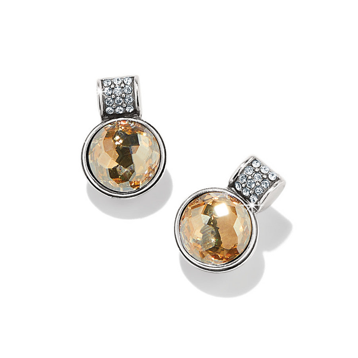 Meridian Aurora Petite Post Earrings - Silver/Gold