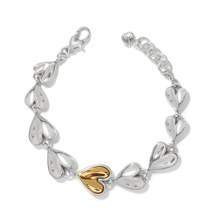 Cascade Heart Bracelet