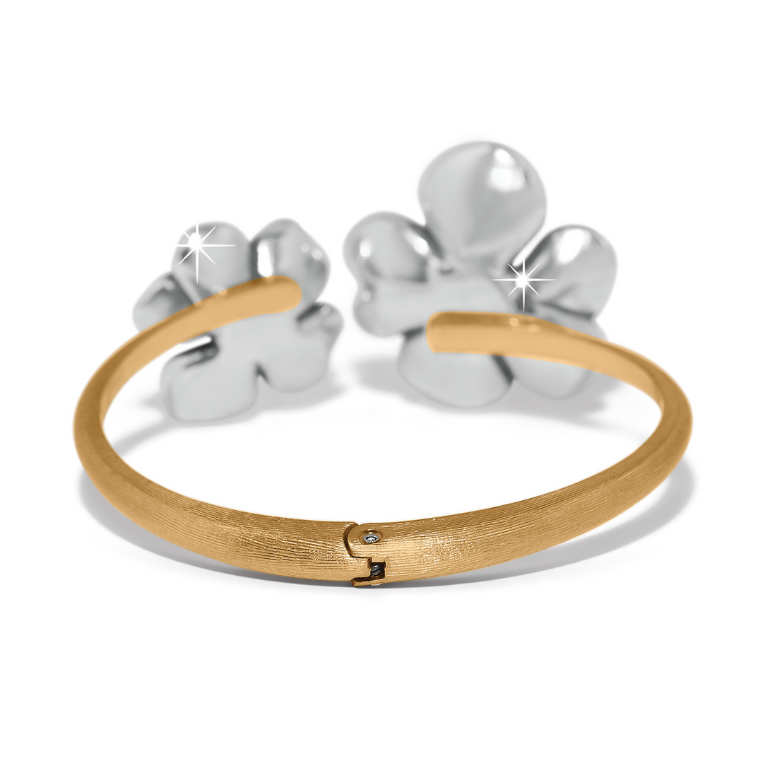 Everbloom Windflower Open Hinged Bangle