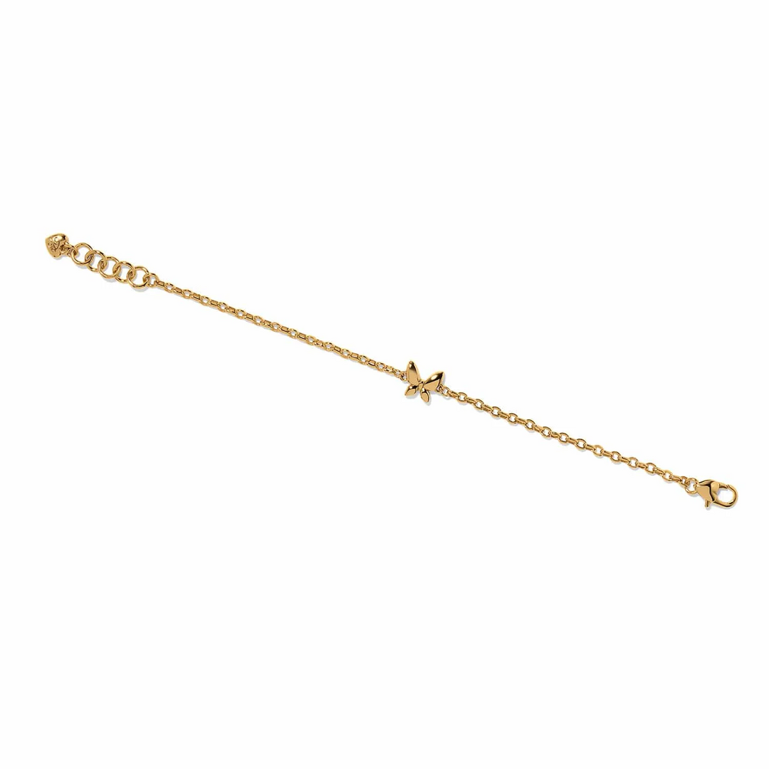 Enchanting Gem Butterfly Bracelet