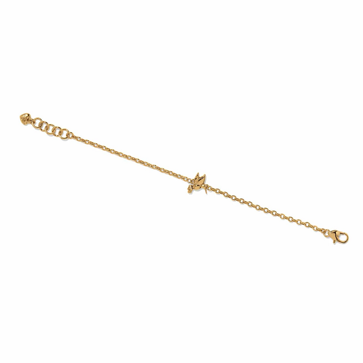 Enchanting Gem Hummingbird Bracelet
