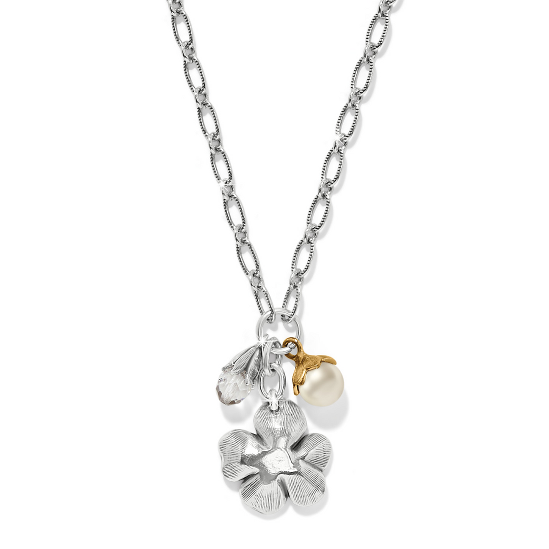 Everbloom Windflower Charm Necklace
