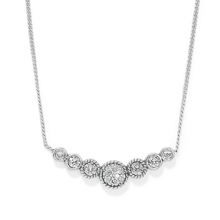 Illumina Celeste Bar Necklace - Silver