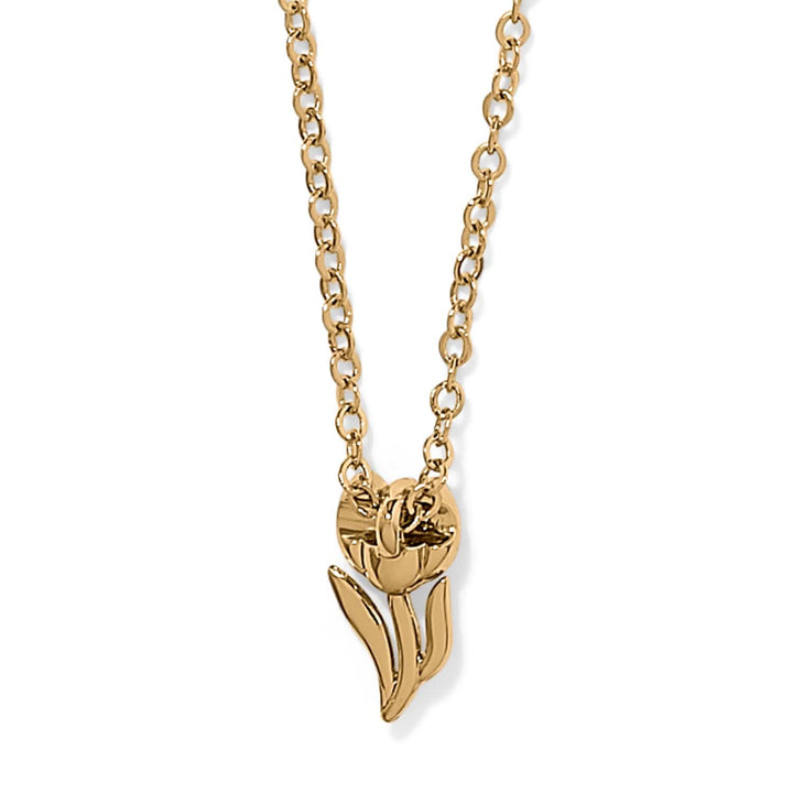 Enchanting Gem Tulip Necklace