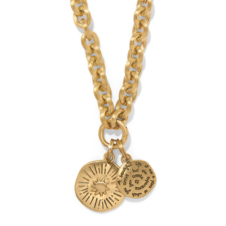 Token Lavish Link Charm Necklace