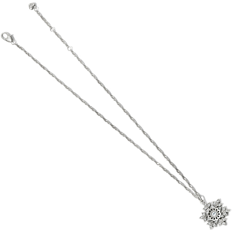 Glint Snowflake Necklace