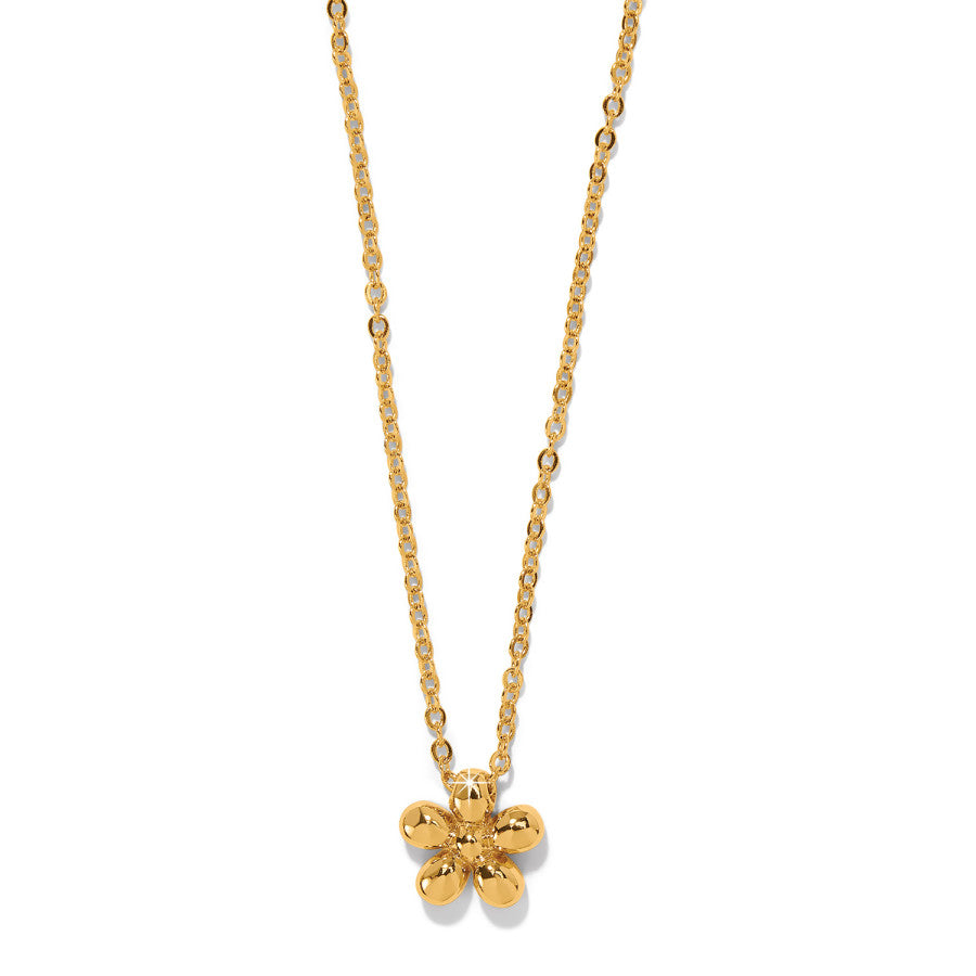 Enchanting Flower Necklace - Gold