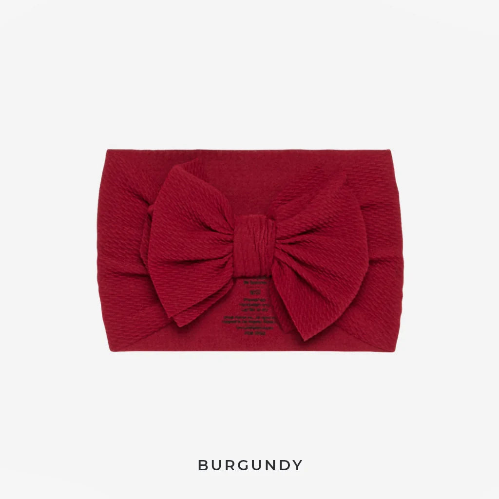 Burgundy Lulu Headband