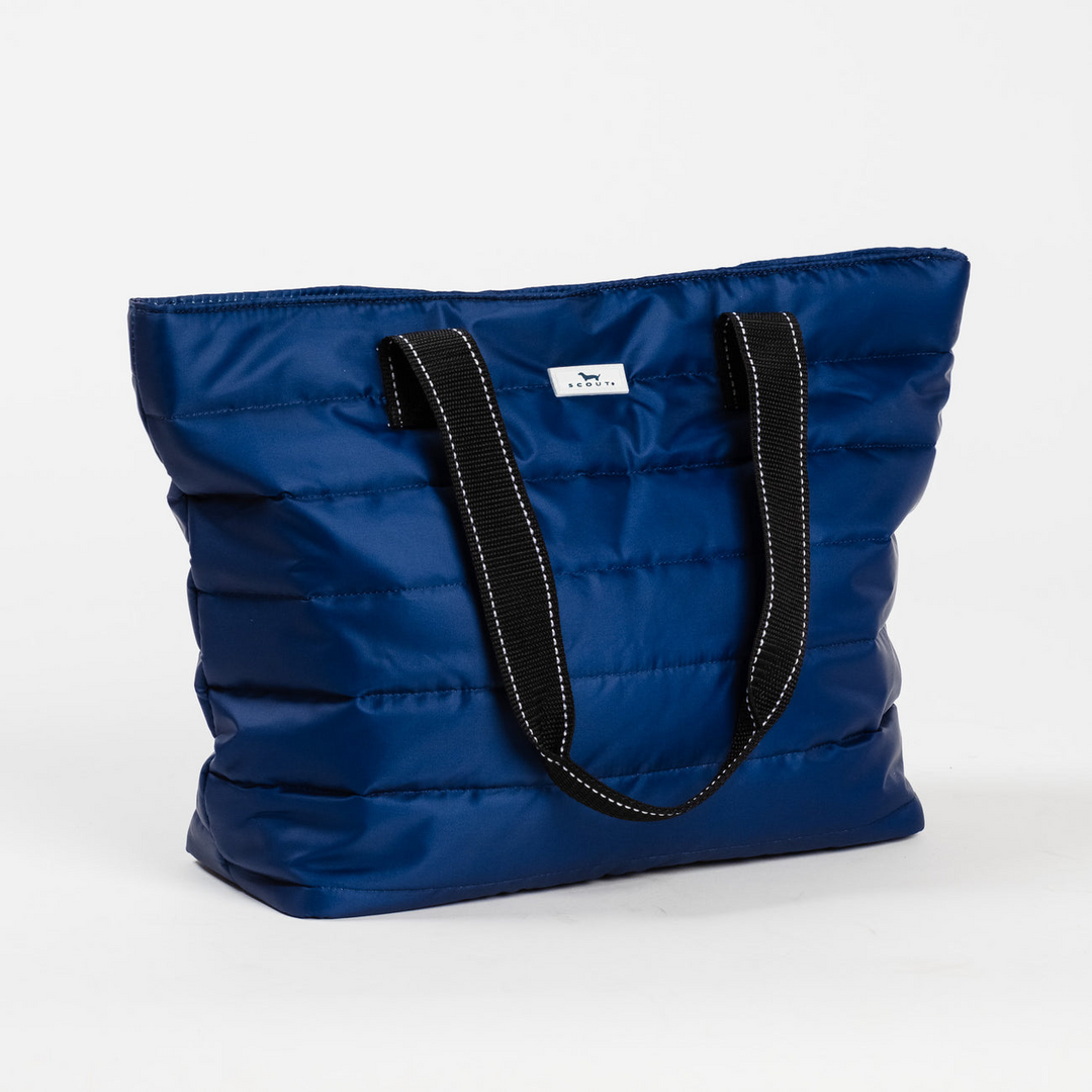 Layover Tote - Navy Puffer