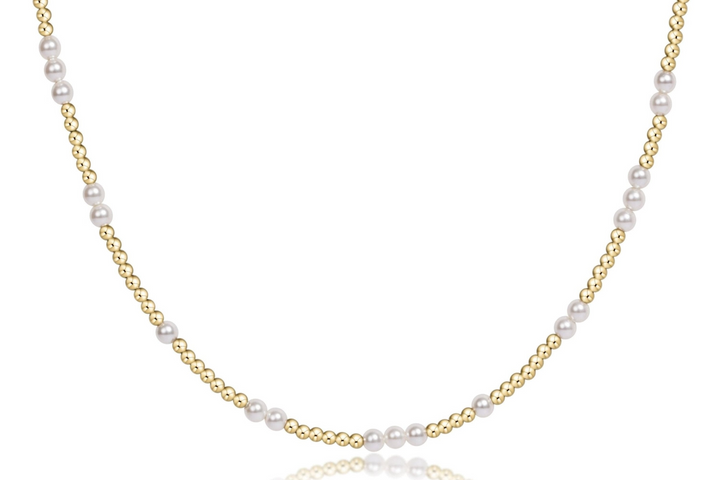 17" Choker Hope Unwritten - 3mm Pearl