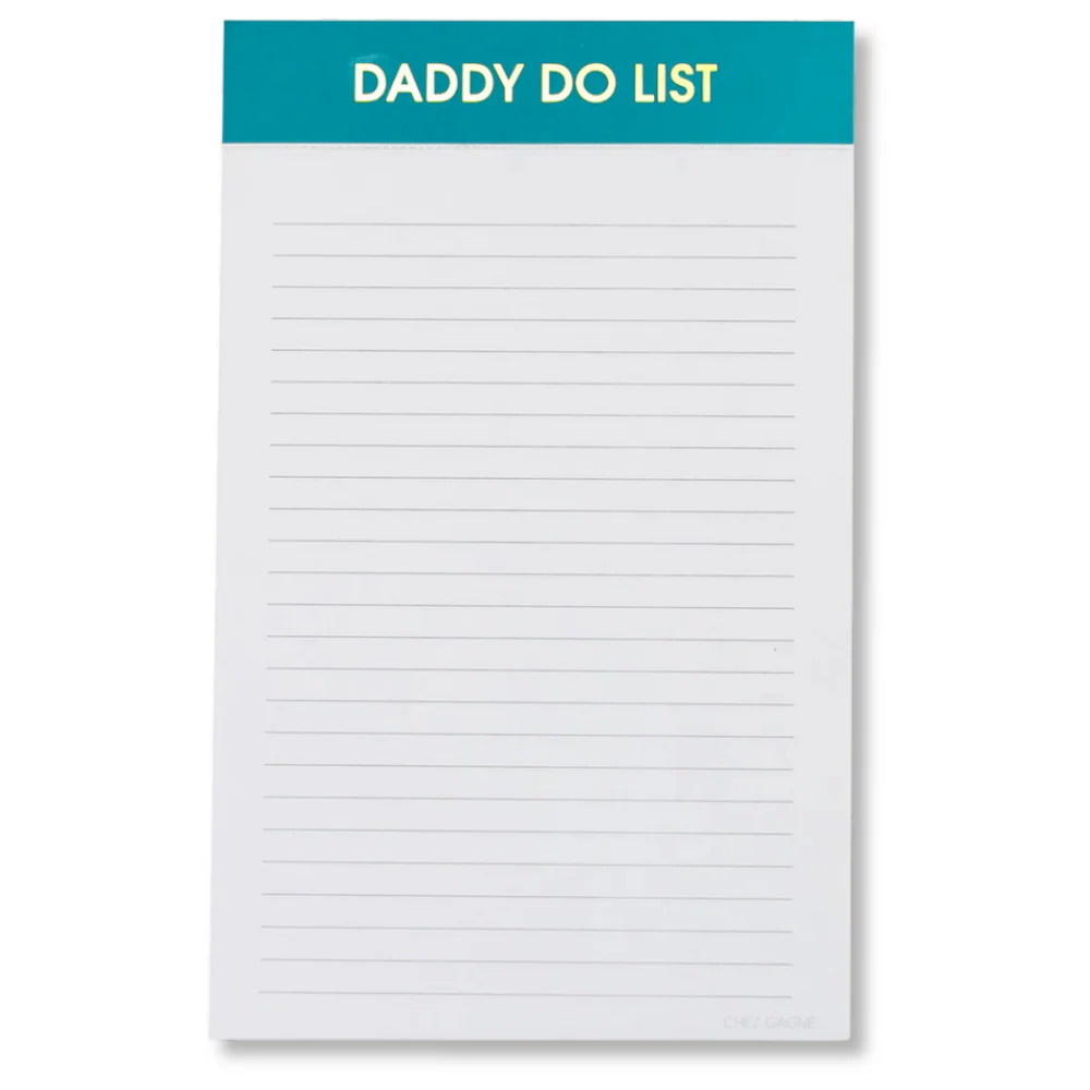Daddy Do List - Lined Notepad
