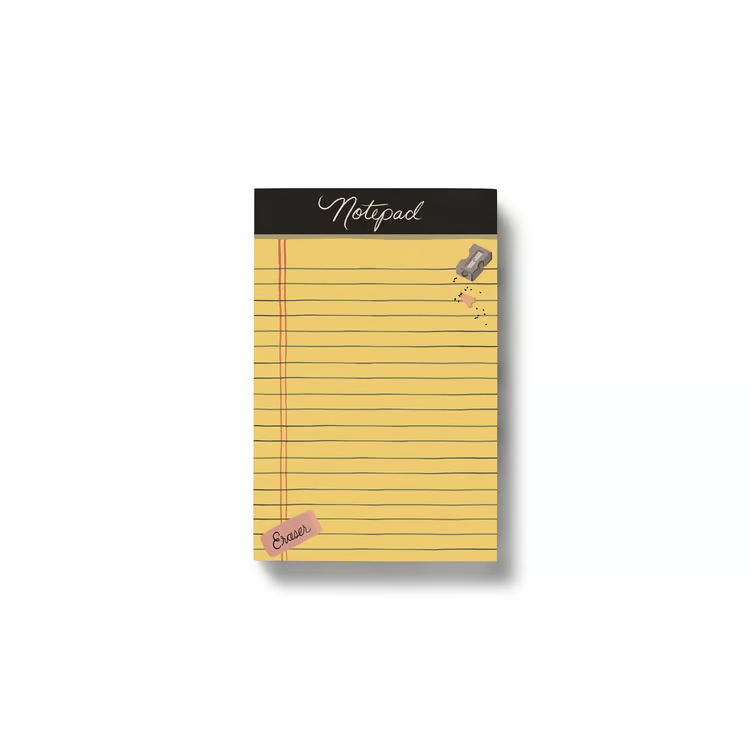 Class Notes Notepad