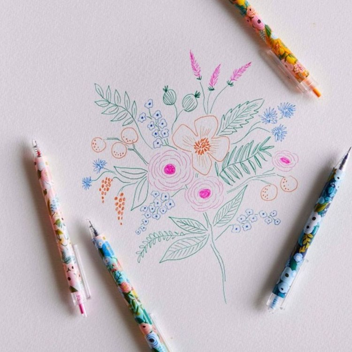 Garden Party Gel Pen Set of 4