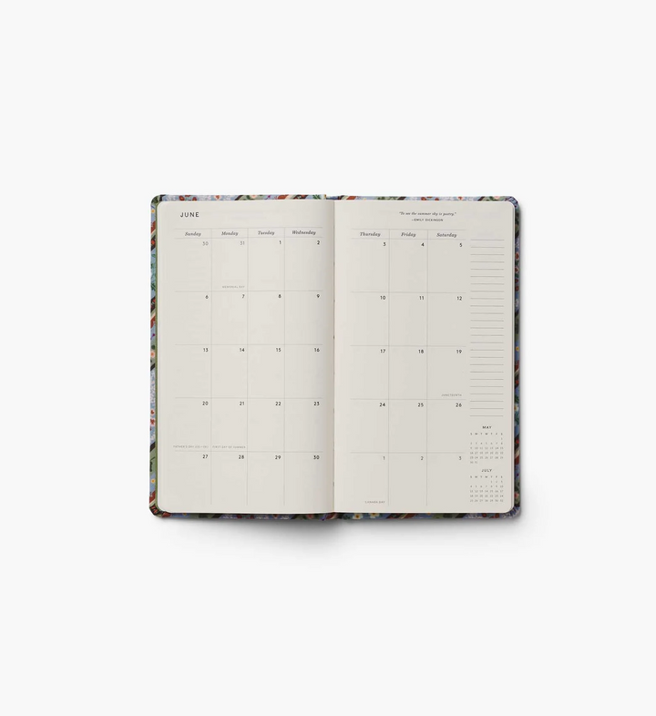 2027 Paisley 12-Month Hardcover Pocket Planner