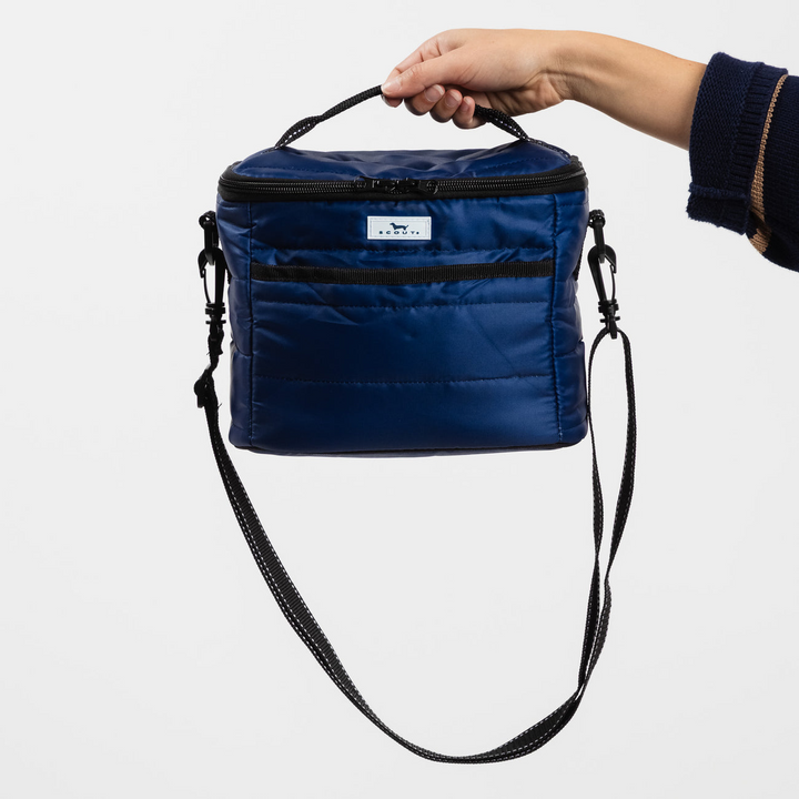 Road Snacks Lunch Bag - Navy Puffer