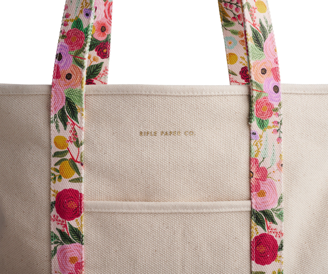 Garden Party Canvas Carry All