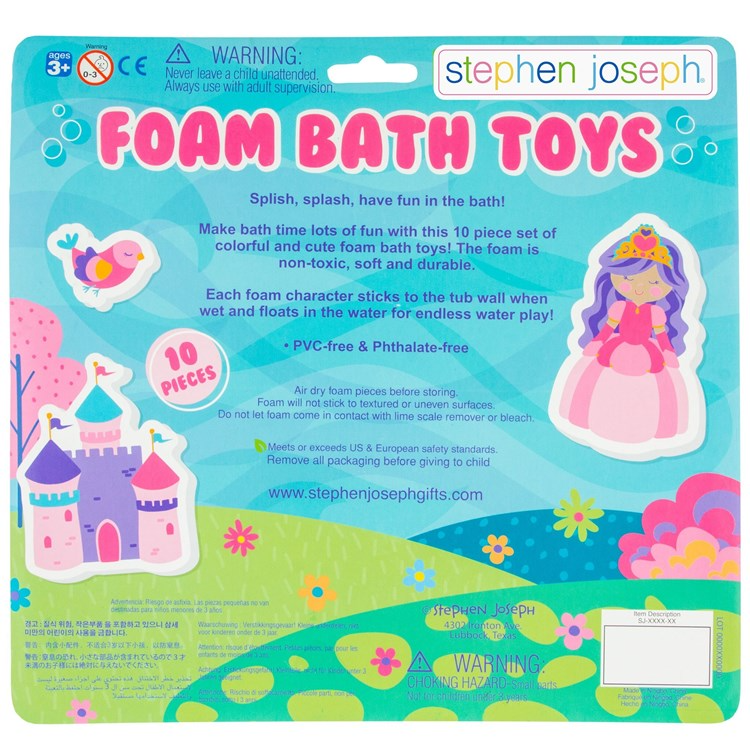 Foam Bath Toy - Princess