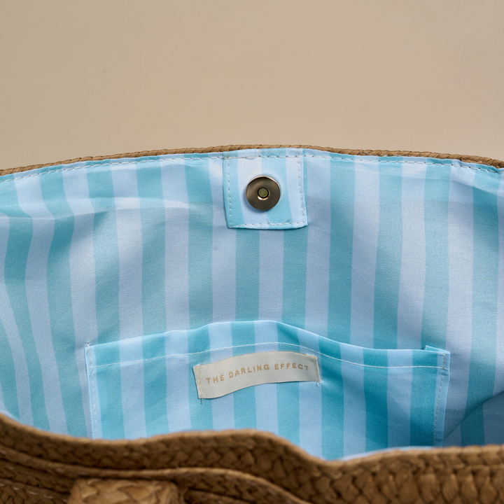 Straw & Sun Tote - Beach