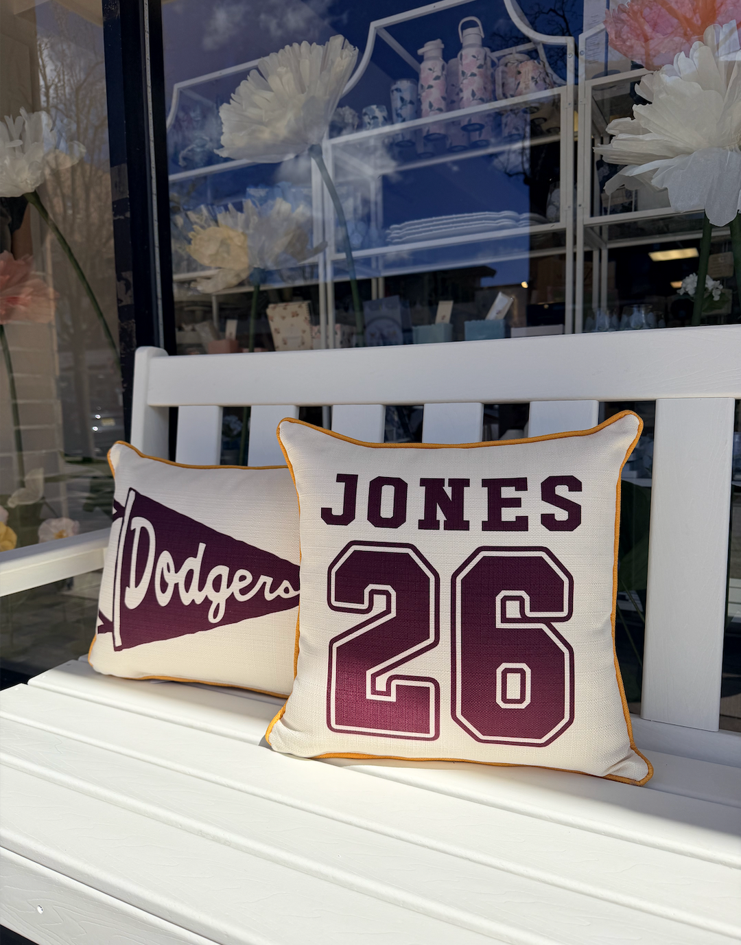 Madison Custom Graduation & Sports Jersey Pillow - 17" x 17"