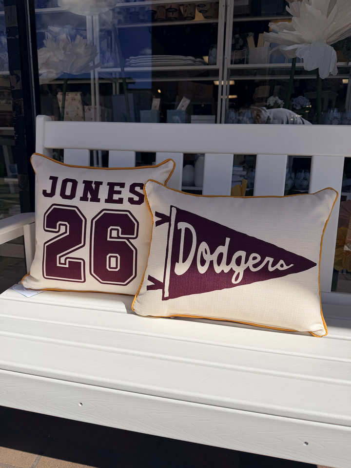 Madison Dogers Pillow - 20" x 14"