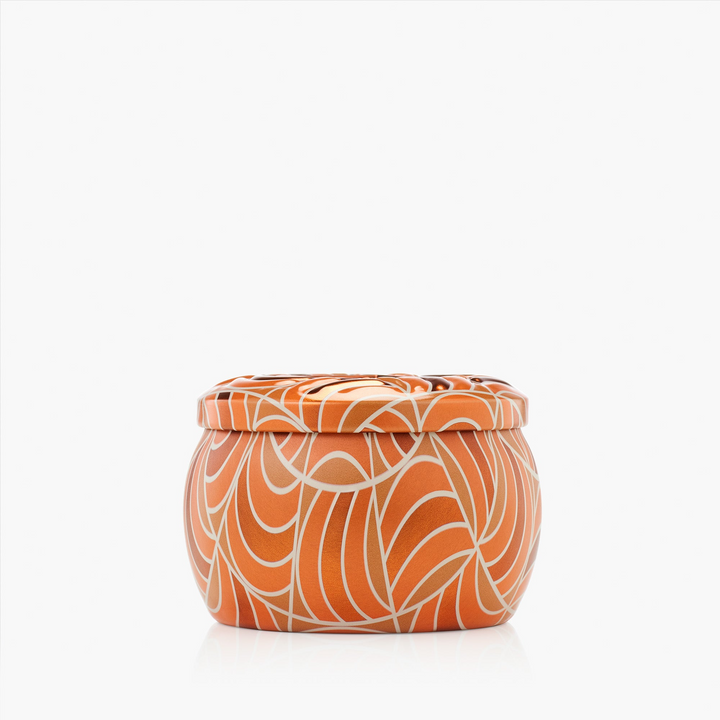Spiced Pumpkin Latte - 4 Oz Mini Decorative Tin Candle