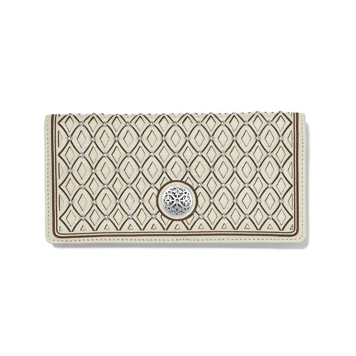 Ferrara La Bellezza Slim Folio Wallet - White