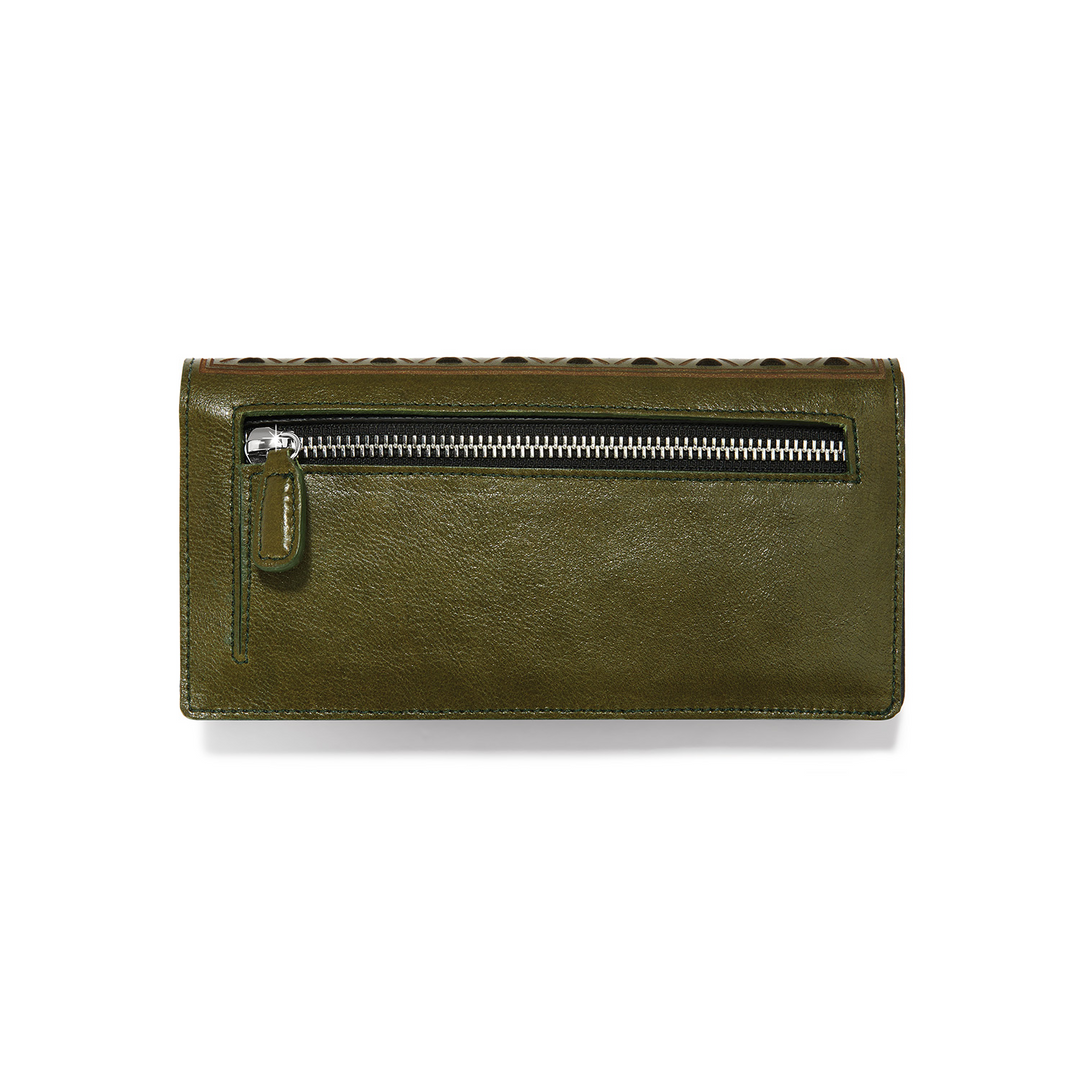 Ferrara La Bellezza Slim Folio Wallet - Verde