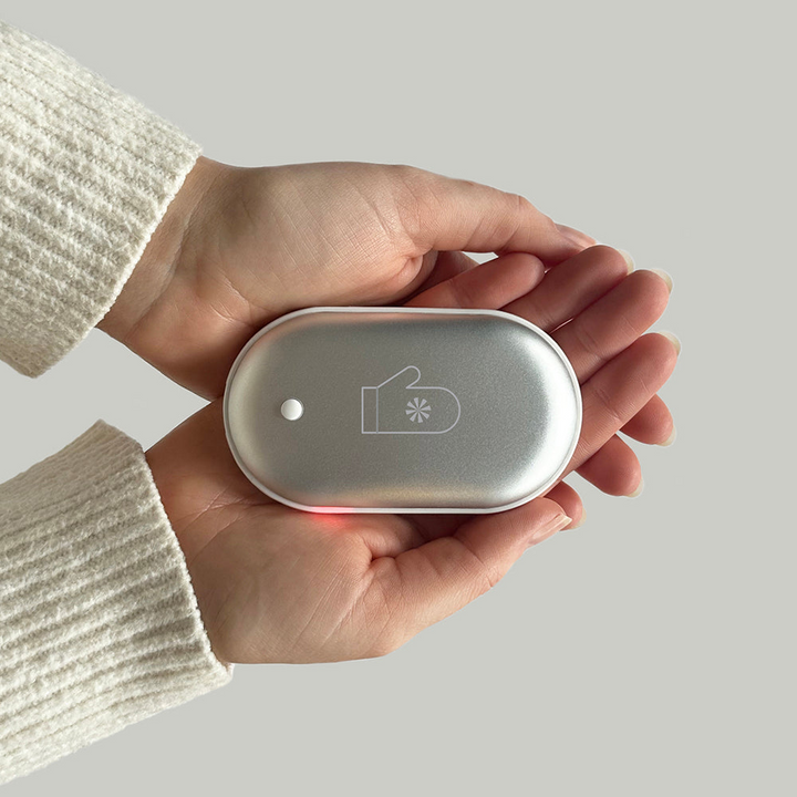 Smitten With This Emitten Hand Warmer + Power Bank - Platinum