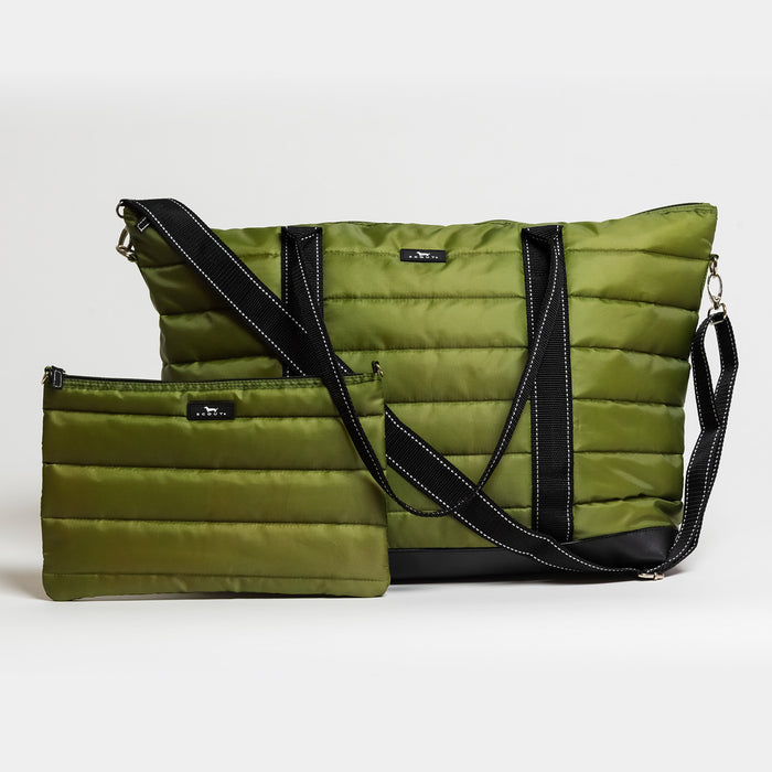 Triple Advisor 3-in-1 Travel Bag - Green Puffer