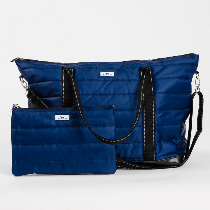 Triple Advisor Travel Bag - Navy Puffer