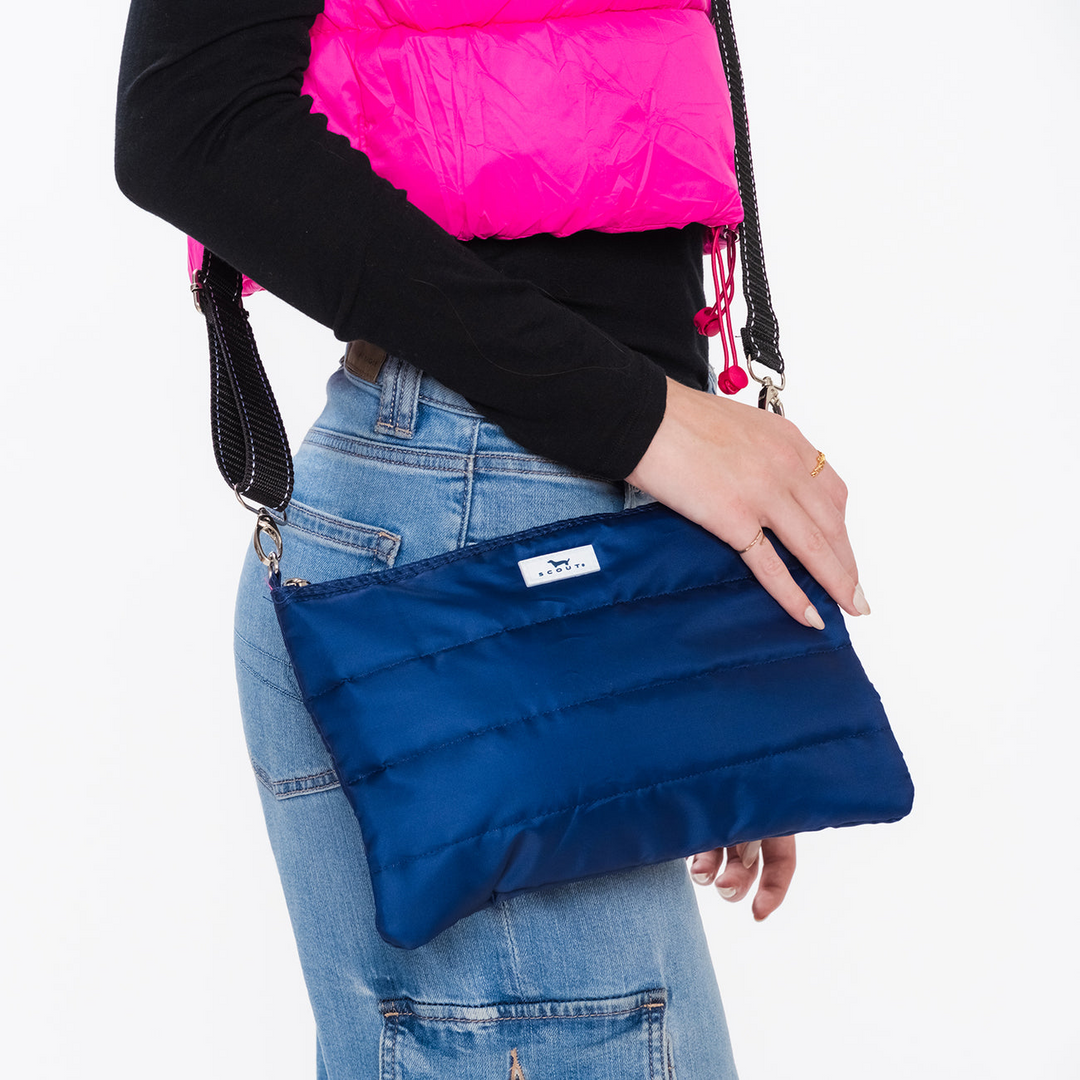 Triple Advisor Travel Bag - Navy Puffer