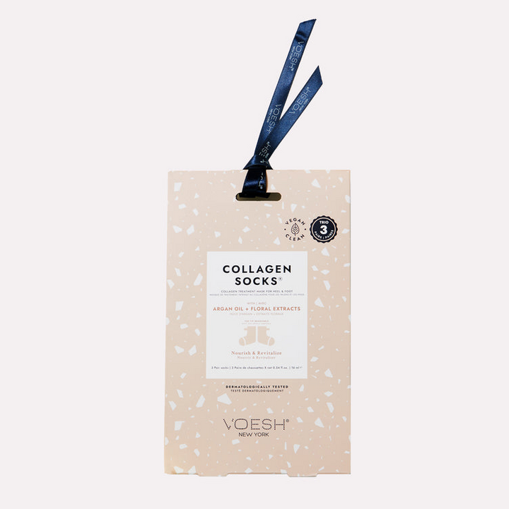 Collagen Socks With Argan Oil + Floral Extracts Trio