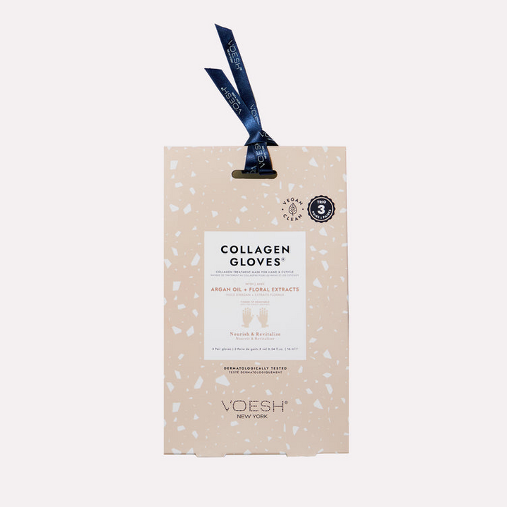 Collagen Gloves With Argan Oil + Floral Extracts Trio