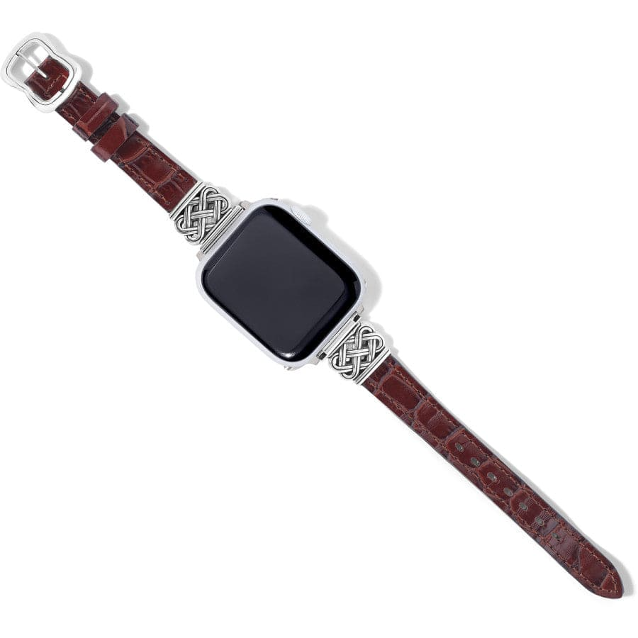 Interlok Reversible Watch Band - Black/Brown