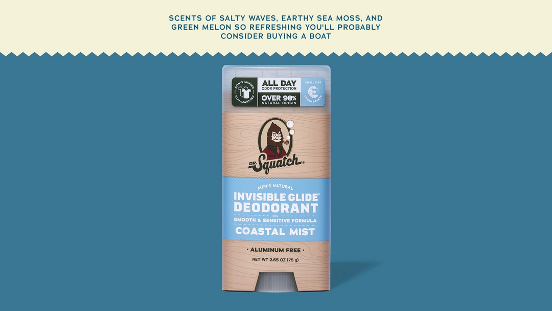 Invisible Glide Deodorant - Coastal Mist