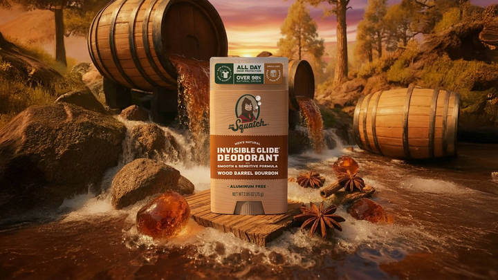 Invisible Glide Deodorant - Wood Barrel Bourbon