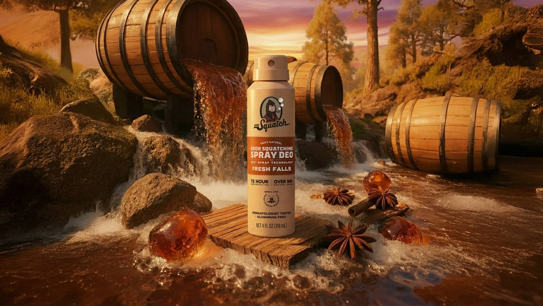 Spray Deodorant - Wood Barrel Bourbon
