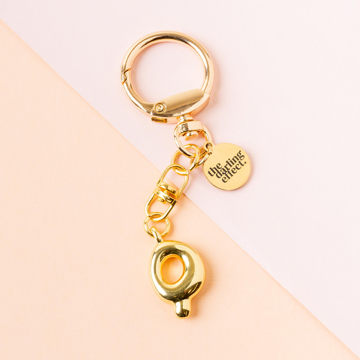 Bubble Letter Keychain Bag Charm