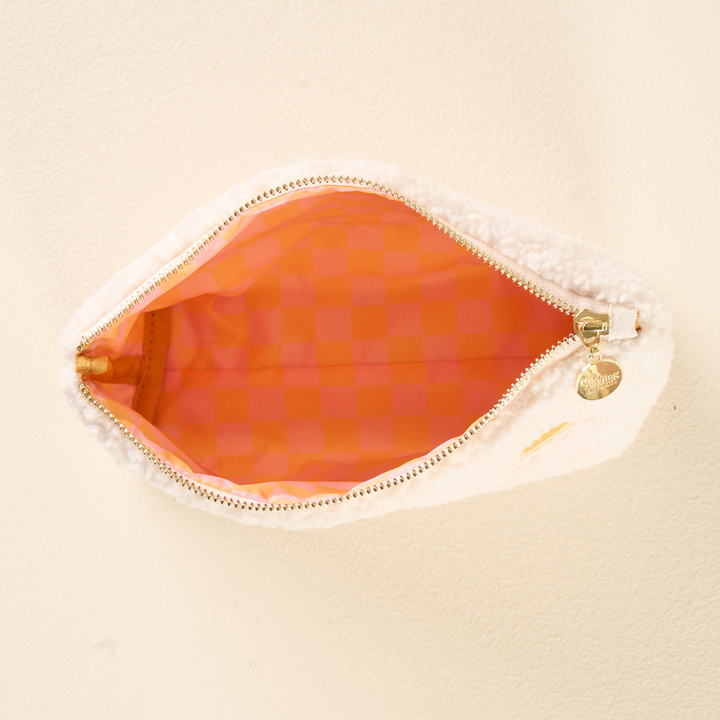Cream Teddy Pouch - Sunshine