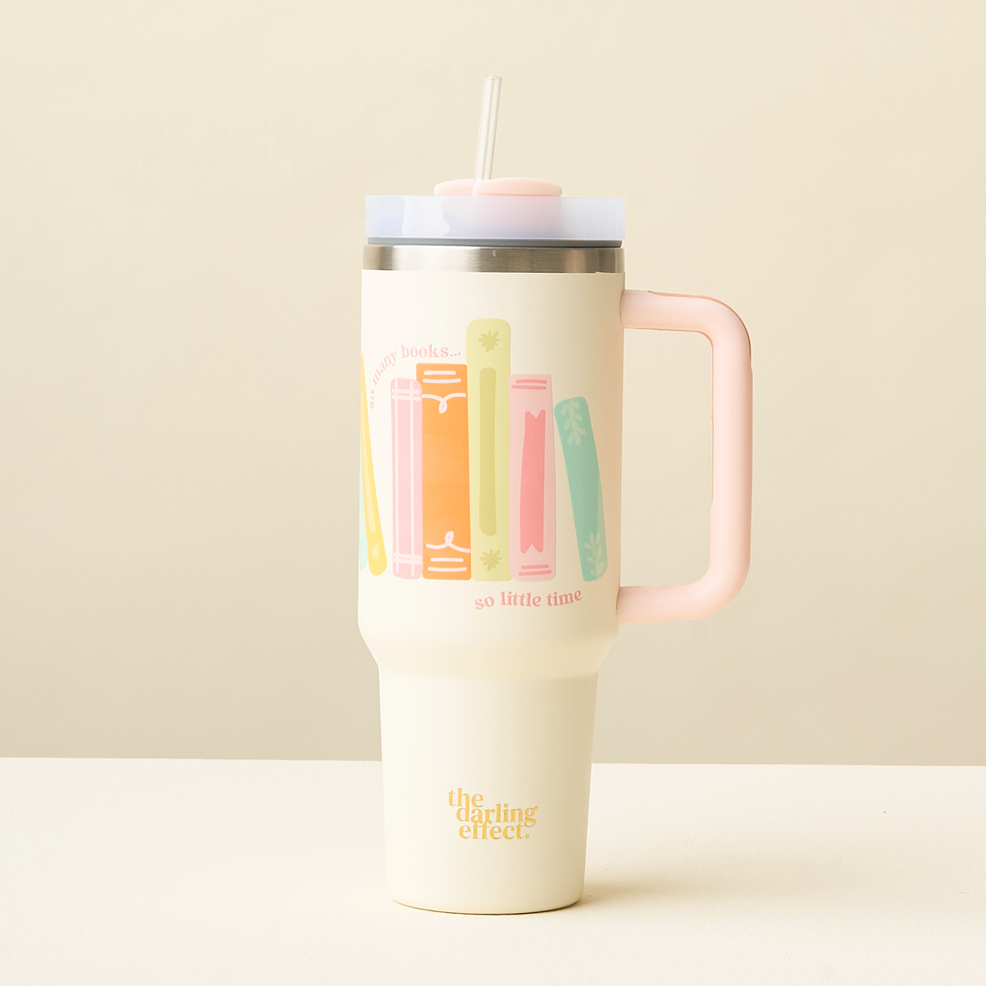 40 Oz Take Me Everywhere Tumbler - So Many Books