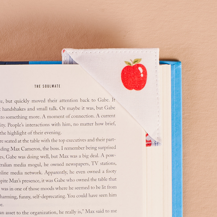 Corner Keeper Fabric Bookmark - Oh So Orchard