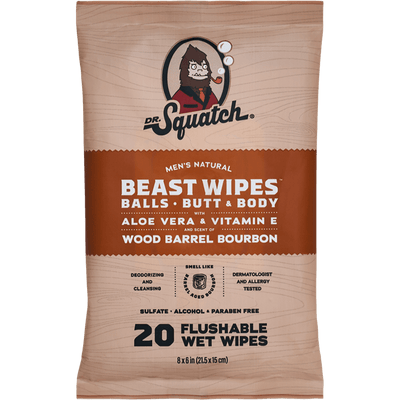 Wood Barrel Bourbon Wipes