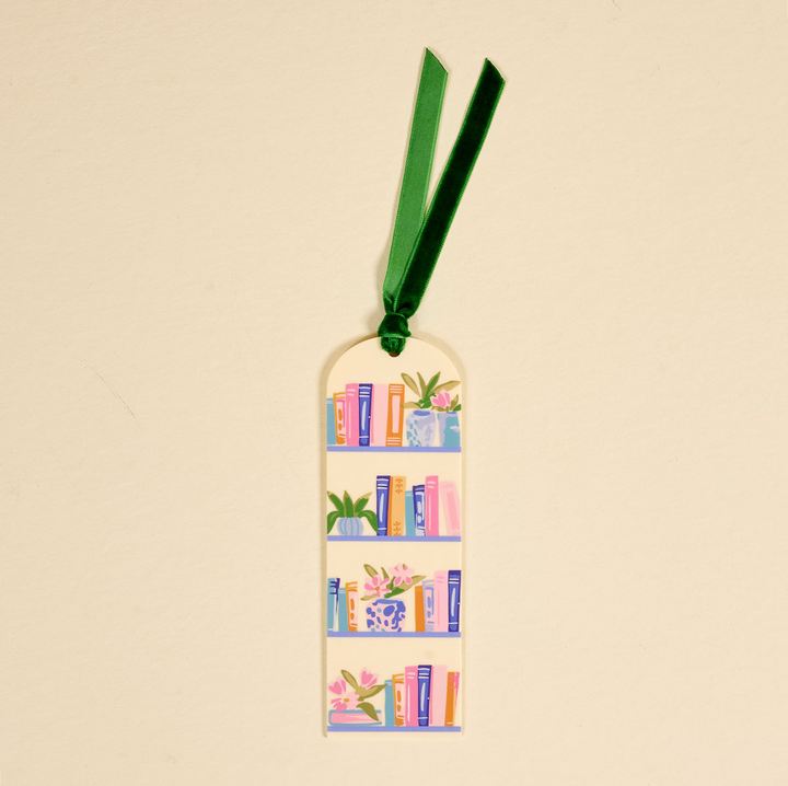 Acrylic Bookmark - Book Shelfie