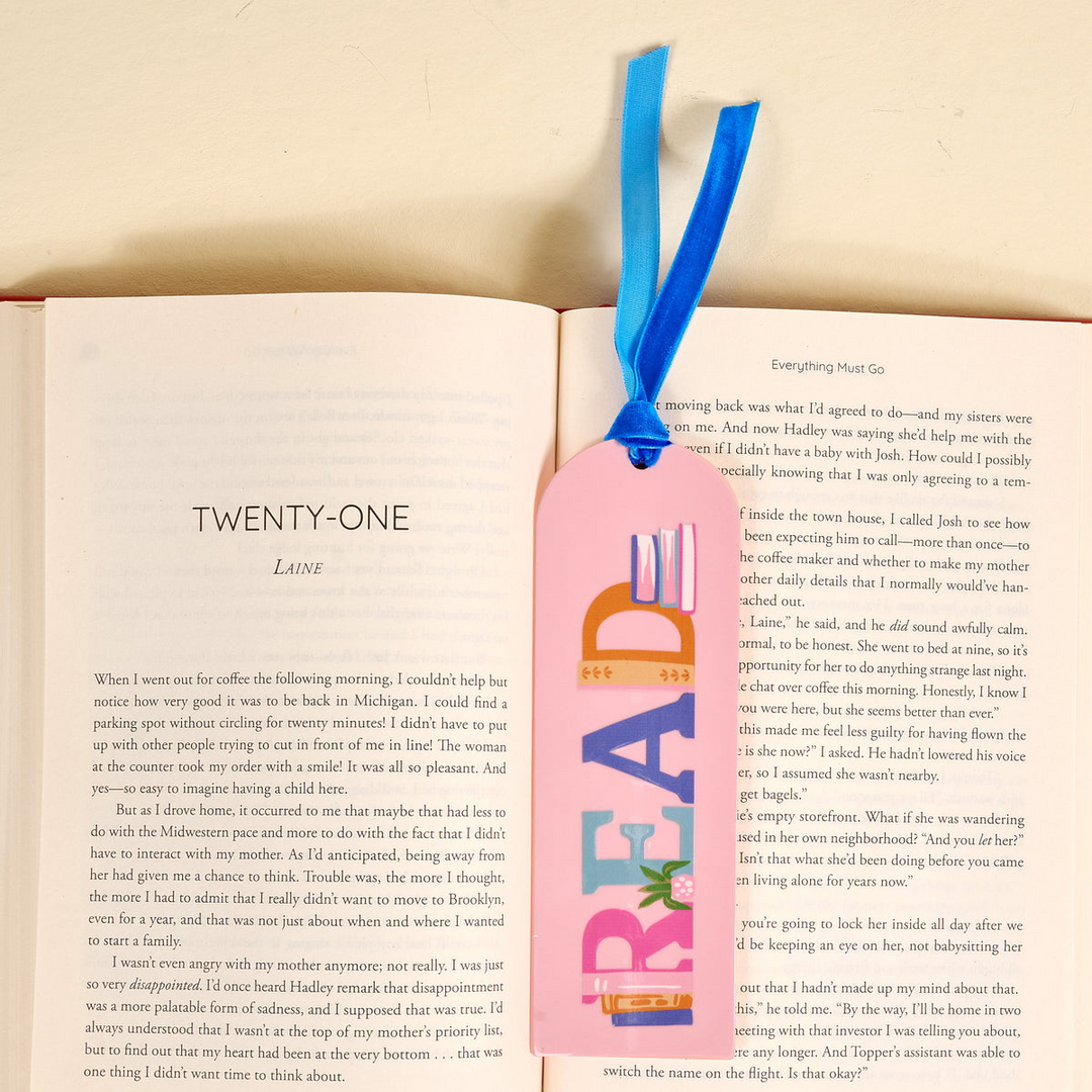 Acrylic Bookmark - Read