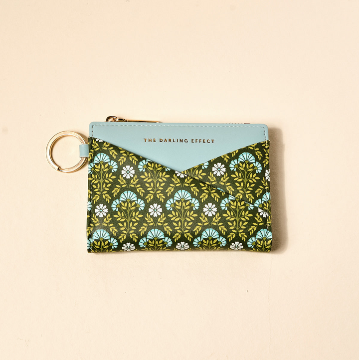 Luxe Pocket Wallet - Everbloom Forest Green