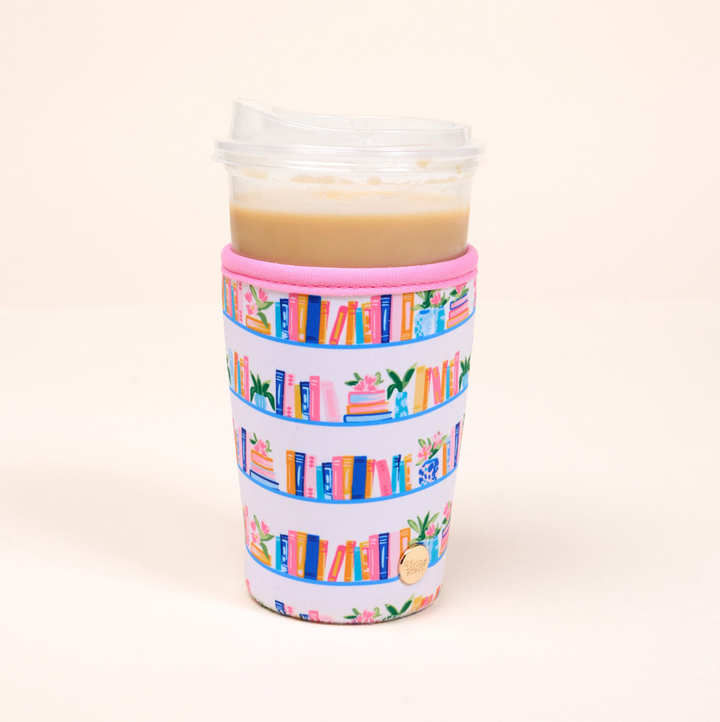 Sip Savvy Drink Sleeve - Book Shelfie (Large)