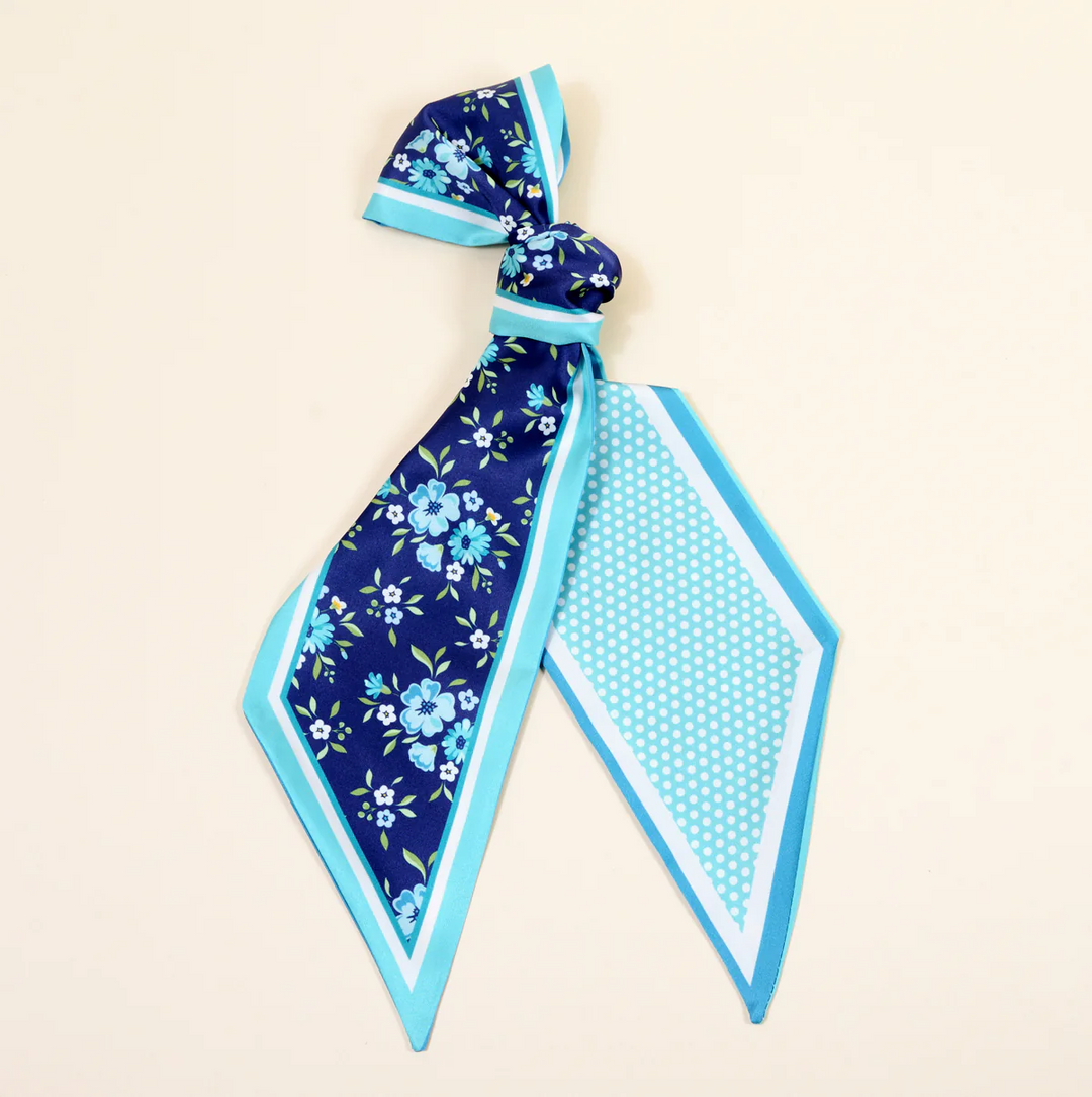 Twirl & Tie Scarf Accessory - Endless Daydream Navy